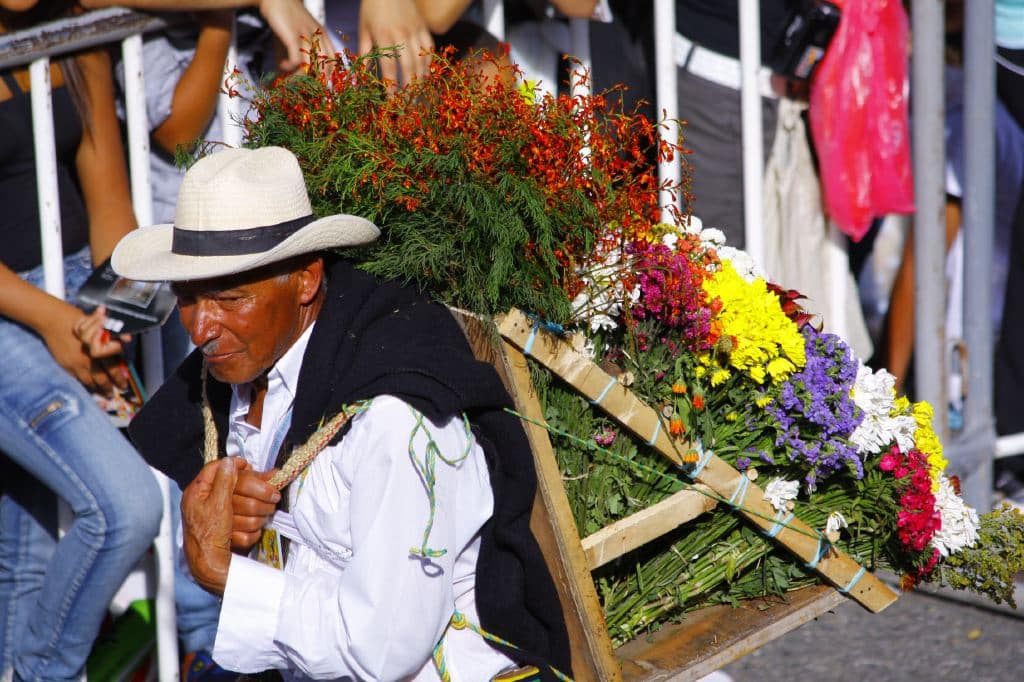Silletero Feria de las Flores Medellin