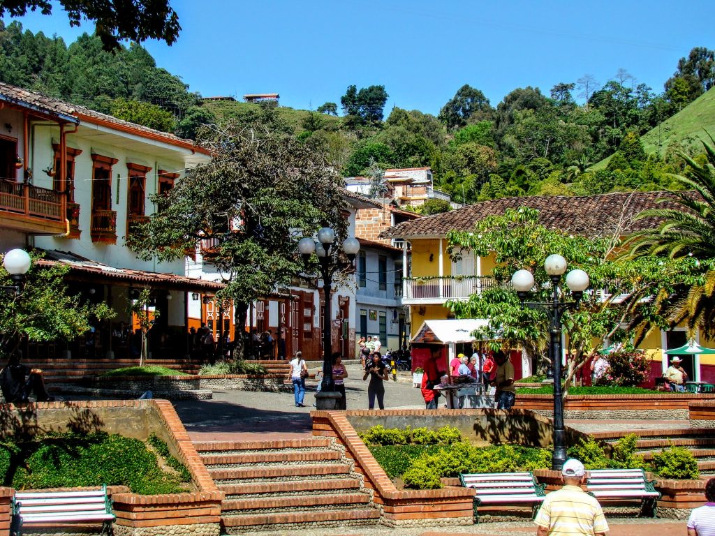 Jericó Antioquia Stadtzentrum