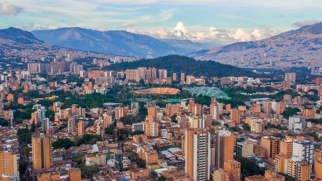 Laureles Medellin Kolumbien